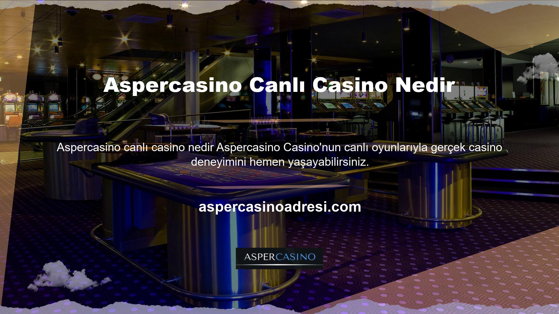 Canlı casino özellikleri şunları içerir: Büyük başarı elde ettiği bildirilen sistemler ilgi çekici