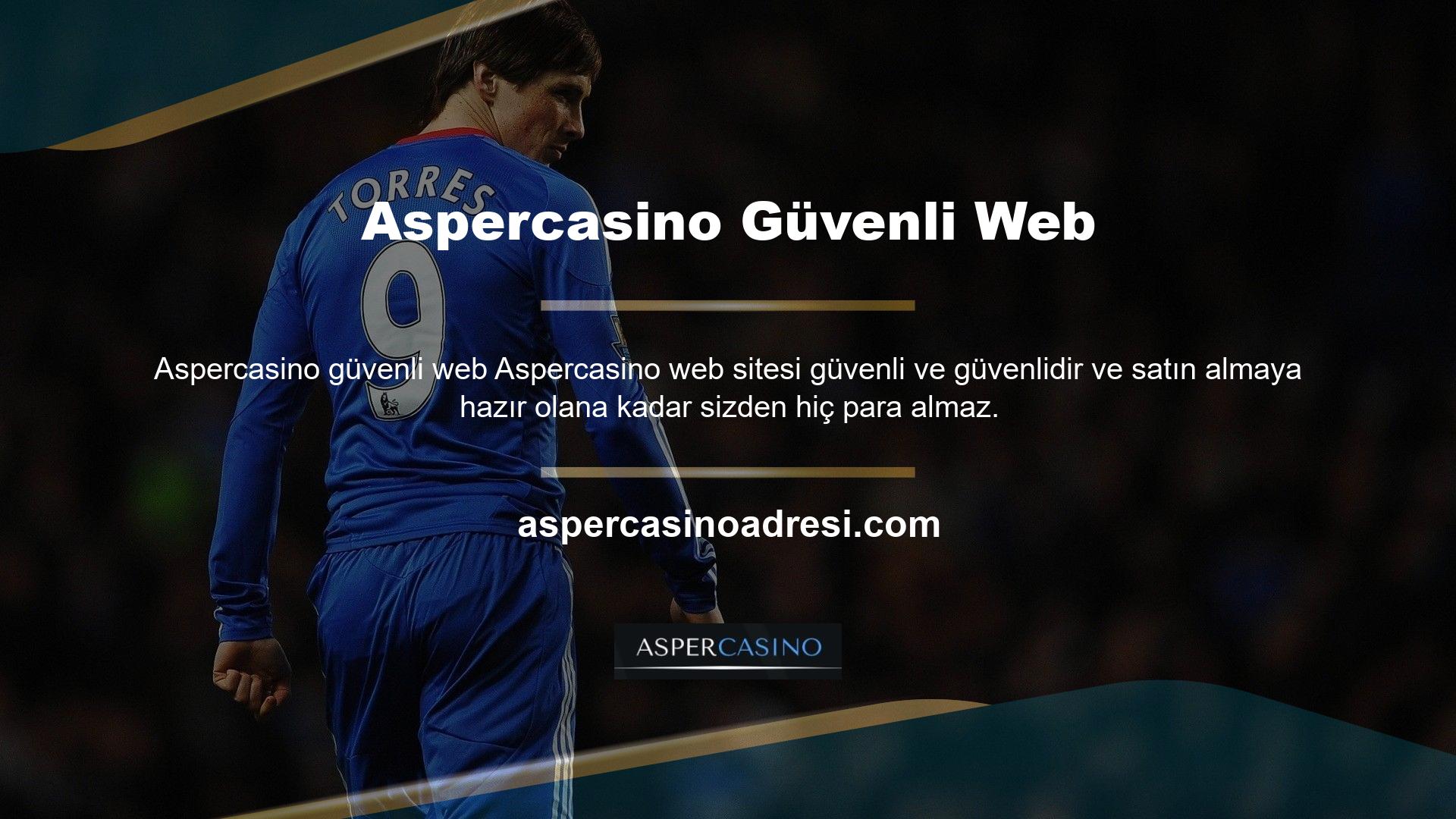 Bu nedenle, Aspercasino sitesini seven casino meraklılarının, site üzerinden kazandıkları parayı kesintisiz olarak ödeyeceğini söyleyebiliriz